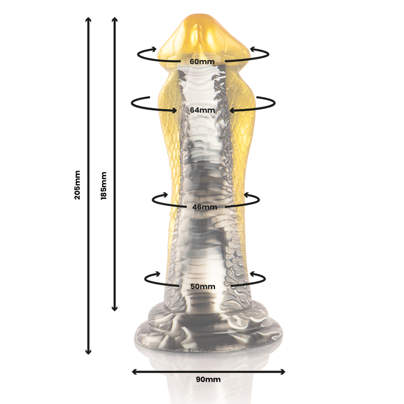 EPIC - DRAKON DILDO YELLOW COBRA – Bild 2