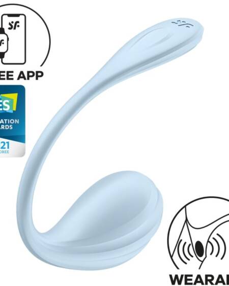 SATISFYER - SMOOTH PETAL G-POINT STIMULATOR SKY BLUE FREE APP