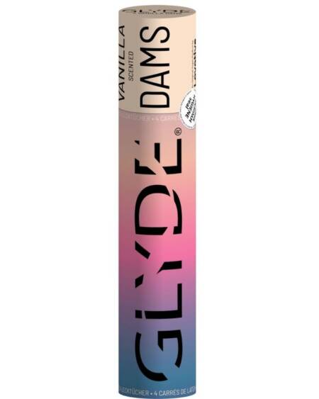 SHEER GLYDE - DAMS LAMINAS LATEX ORAL SEX VANILLA