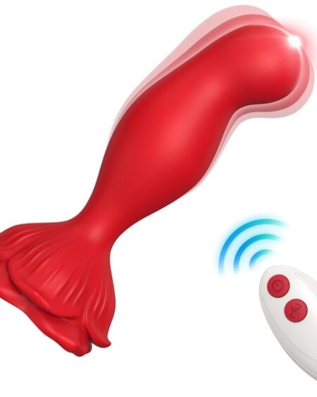 ARMONY - PINK VIBRATOR  ANAL PLUG REMOTE CONTROL RED