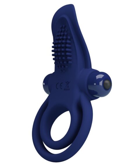 PRETTY LOVE - BRONSON DOUBLE RING WITH VIBRATION BLUE