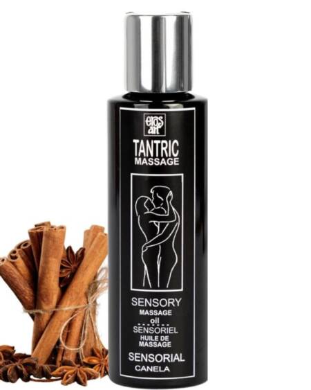 EROS-ART - NATURAL TANTRIC MASSAGE OIL AND APHRODISIAC CINNAMON 100 ML