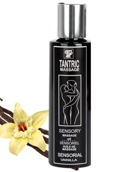 EROS-ART - NATURAL TANTRIC MASSAGE OIL AND APHRODISIAC VANILLA 100 ML