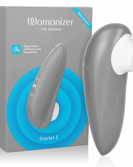 WOMANIZER - STARLET 3 CLITORAL STIMULATOR GRAY