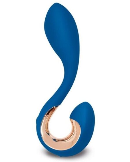 G-VIBE - GPOP 2 G AND P POINT VIBRATOR INDIGO BLUE