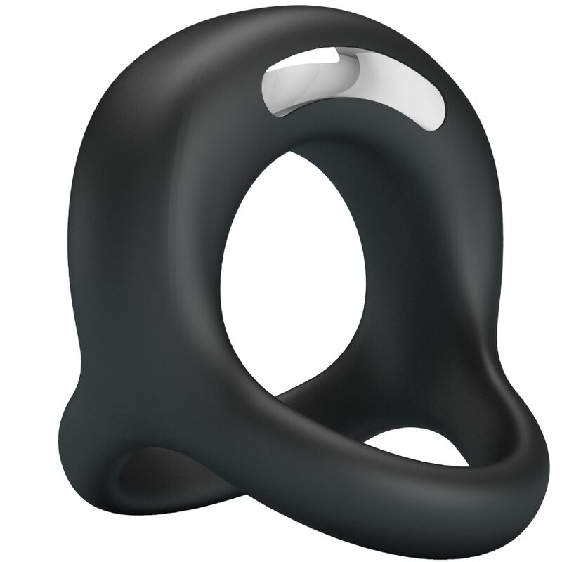 PRETTY LOVE - ELLIOTT  BLACK VIBRATOR RING - Image 3