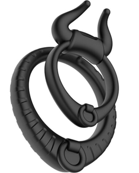 ARMONY - BULLS PASION RING BLACK