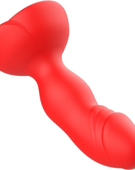 ARMONY - EXTREME A BLOOM ROSE VIBRATOR  ANAL PLUG REMOTE CONTROL RED