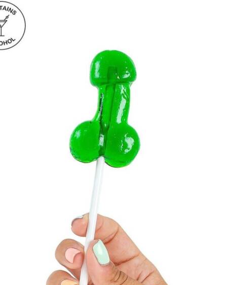 SECRETPLAY - COCK LOLLIPOP WITH ALCOHOL MOJITO