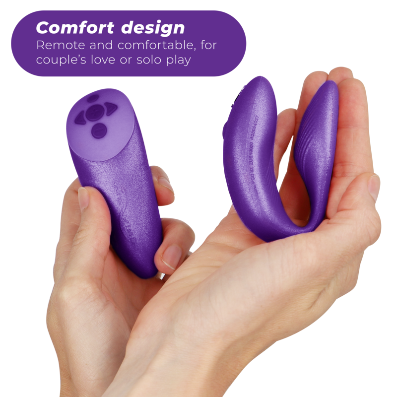 WE-VIBE - CHORUS VIBRATOR FOR COUPLES WITH LILAC SQUEEZE CONTROL - Image 3