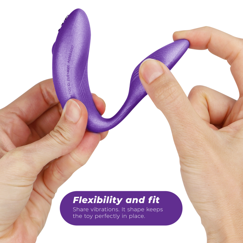 WE-VIBE - CHORUS VIBRATOR FOR COUPLES WITH LILAC SQUEEZE CONTROL - Image 4