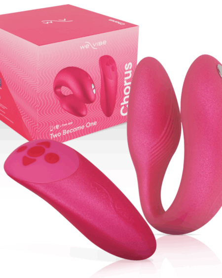 WE-VIBE - CHORUS VIBRATOR FOR COUPLES WITH SQUEEZE CONTROL PINK