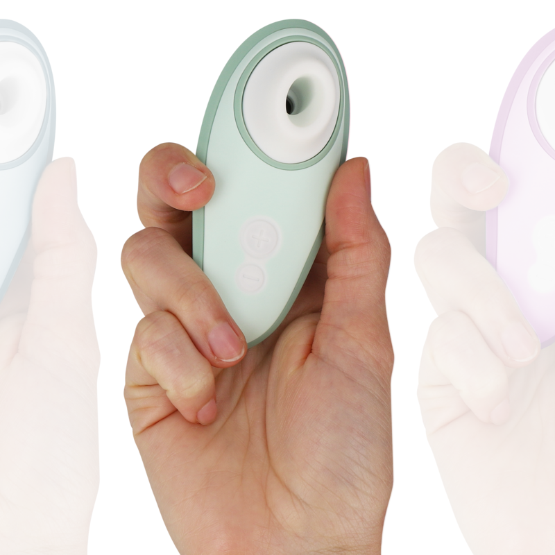 WOMANIZER - LIBERTY 2 ESTIMULADOR SUCCIONADOR CLITORIS VERDE CLARO - Image 4