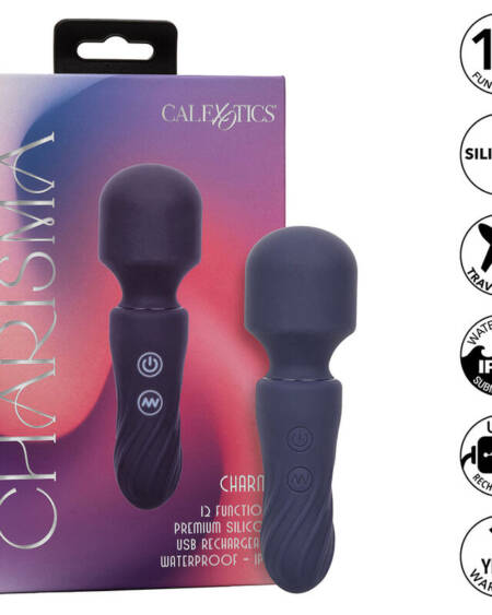 CALEXOTICS - CHARISMA CHARM MASSAGER 12 FUNCTIONS PURPLE