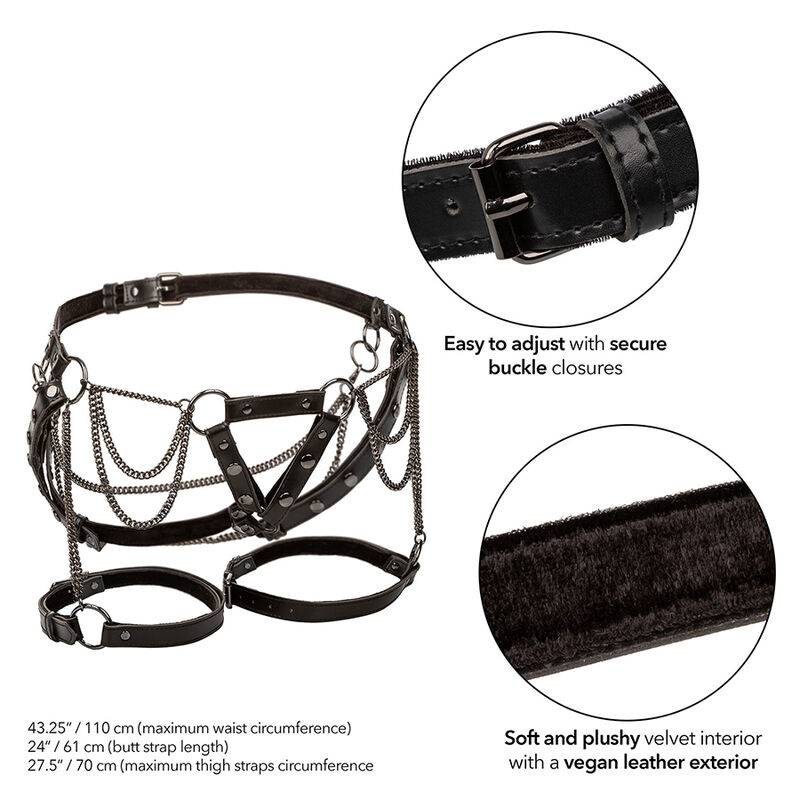 CALEXOTICS - EUPHORIA MULTICHAIN THIGH HARNESS PREMIUM - Image 3