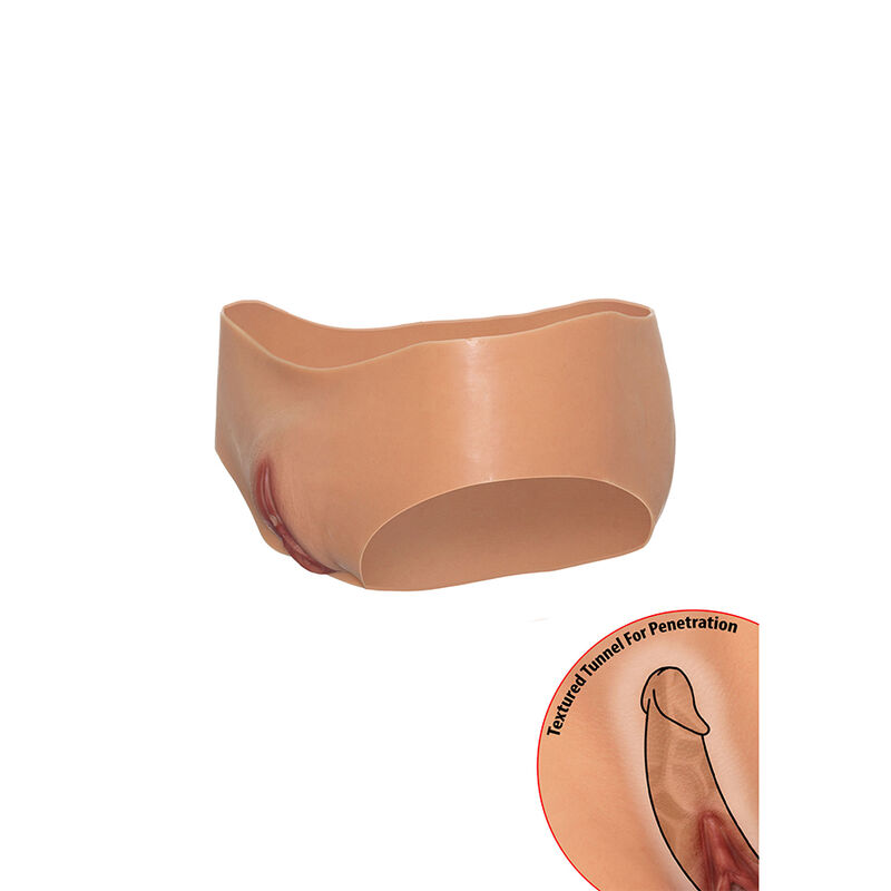 HIDDEN DESIRE - ALTER EGO OPEN VAGINA BRIEF LOW WAIST FLESH - Image 5