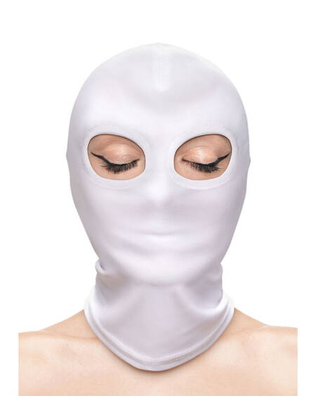 NS NOVELTIES - FETISH  FASHION EYES HOOD NYLON WHITE
