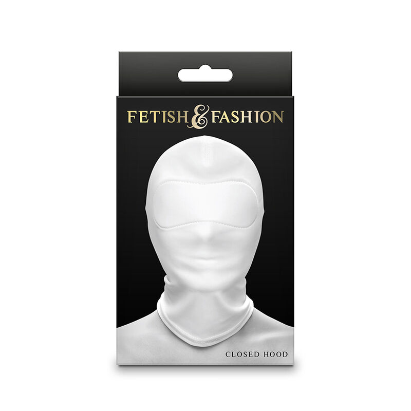 NS NOVELTIES - FETISH FASHION CLOSED HOOD NYLON WHITE – Bild 2