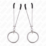 KINK - THIN NIPPLE CLAMPS WITH O-RING 7 CM