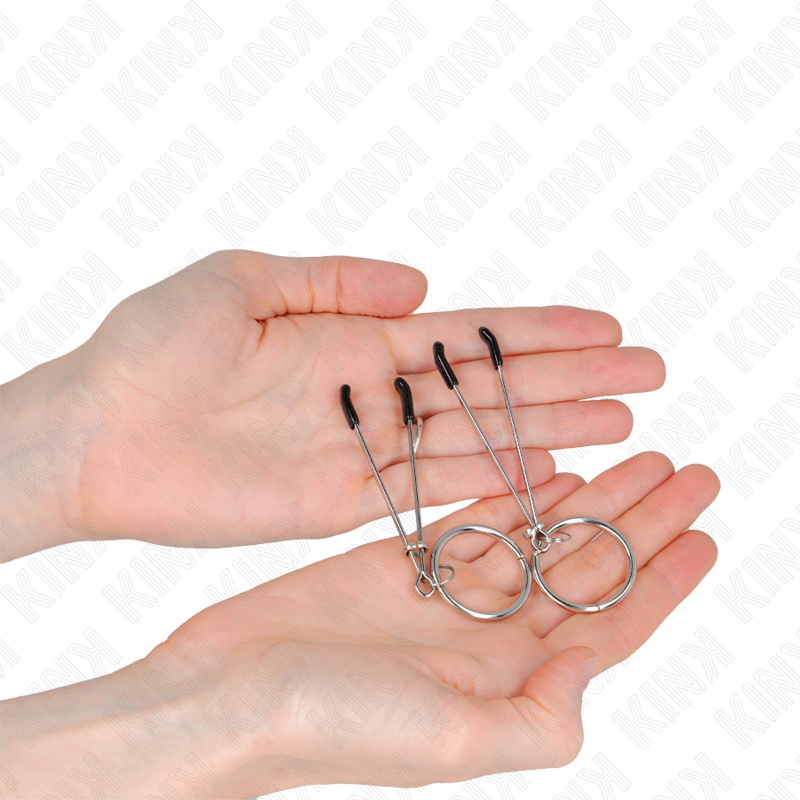 KINK - THIN NIPPLE CLAMPS WITH O-RING 7 CM - Image 3
