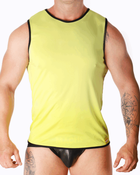 MACHO - YELLOW T-SHIRT S/M