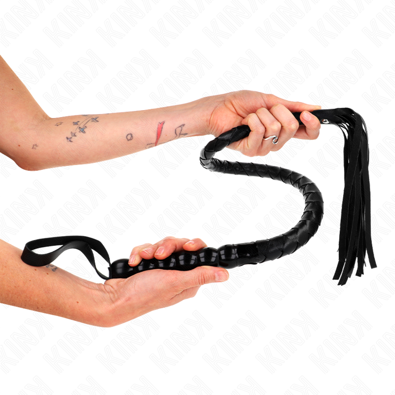KINK - BEADED SNAKE WHIP 80 CM - Image 3