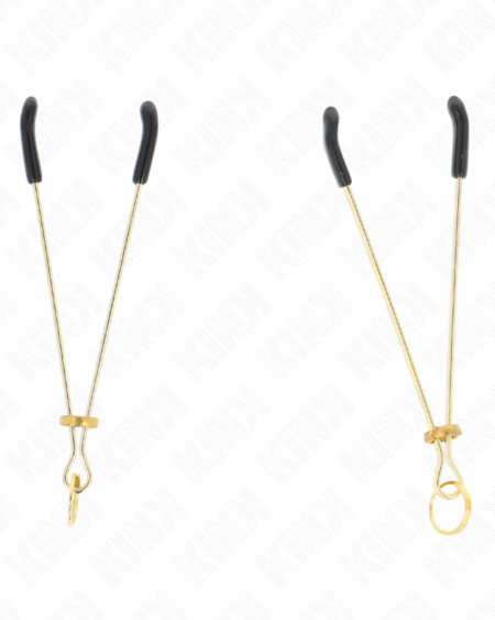 KINK - THIN NIPPLE CLAMPS GOLD 7 CM