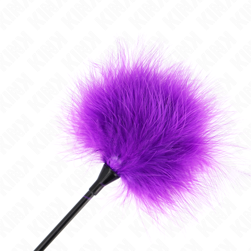 KINK - PURPLE TICKLE FEATHERS USED FOR THE BONDAGE KIT 27 CM – Bild 5