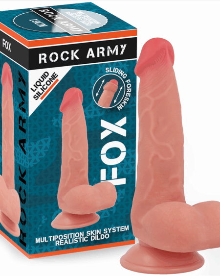 ROCKARMY - LIQUID SILICONE FOX 19 CM -O- 3.2 CM
