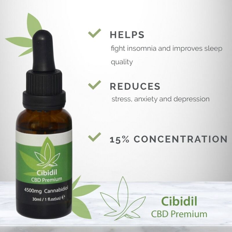 500 COSMETICS - CIBIDIL RELAXING CBD OIL 15 % 30 ML – Bild 3