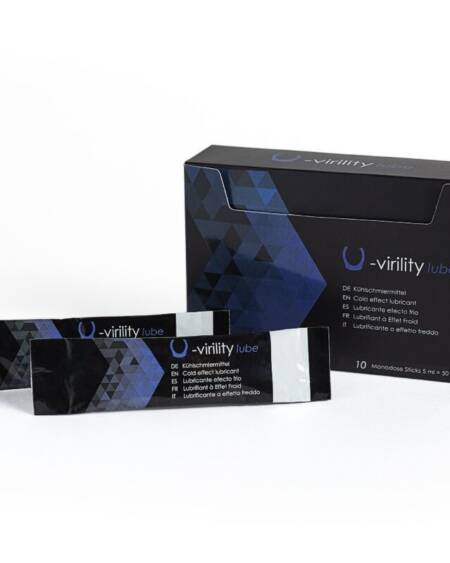 500 COSMETICS - U-VIRILITY LUBE COLD EFFECT LUBRICANT 10 X 5 ML