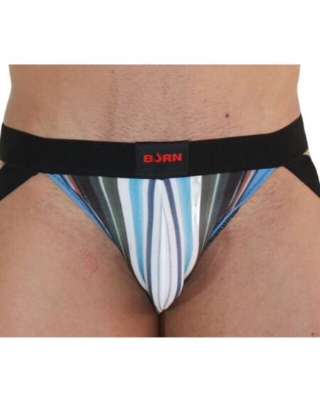 BURN - 009 JOCK MULTICOLOR / NEGRO S