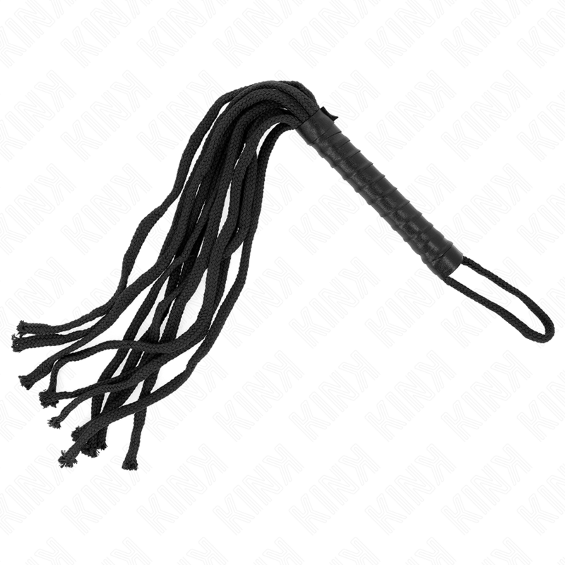 KINK - BLACK ROPE WHIP 56 CM - Image 3