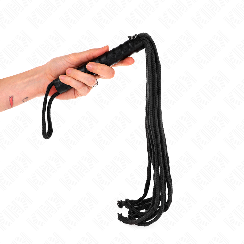 KINK - BLACK ROPE WHIP 56 CM - Image 5