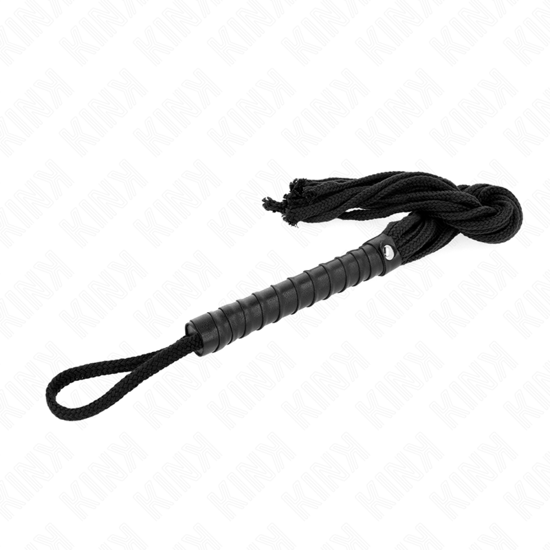 KINK - BLACK ROPE WHIP 56 CM - Image 2