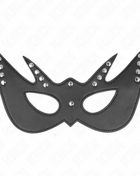 KINK - BAT MASK WITH RIVETS 23 x 15 CM