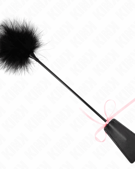 KINK - TICKLE FEATHERS WITH PINK RIBBON BOW 49 CM