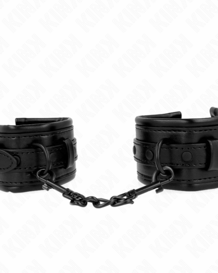 KINK - WRIST RESTRAINTS BLACK ADJUSTABLE 20-30 CM X 6 CM
