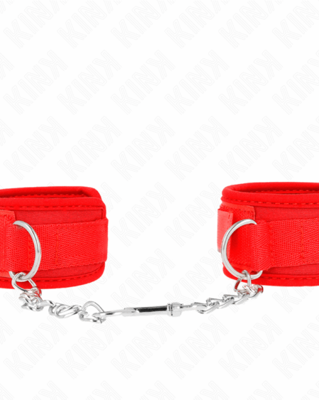 KINK - NEOPRENE WRIST RESTRAINTS RED 42 X 5 CM