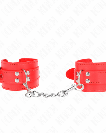 KINK - SIMPLE WRIST RESTRAINTS RED ADJUSTABLE 20-23 CM X 5.5 CM