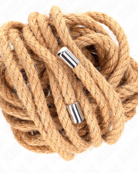 KINK - HEMP ROPE WITH METAL HEAD 5 METER