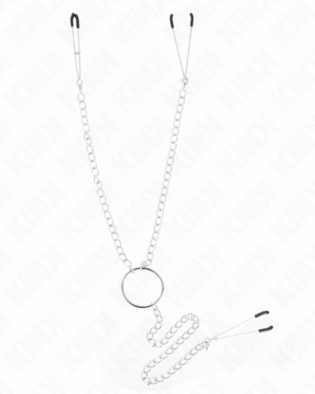 KINK - TRIPLE NIPPLE AND CLIT CLAMPS WITH CHAIN MODEL 1