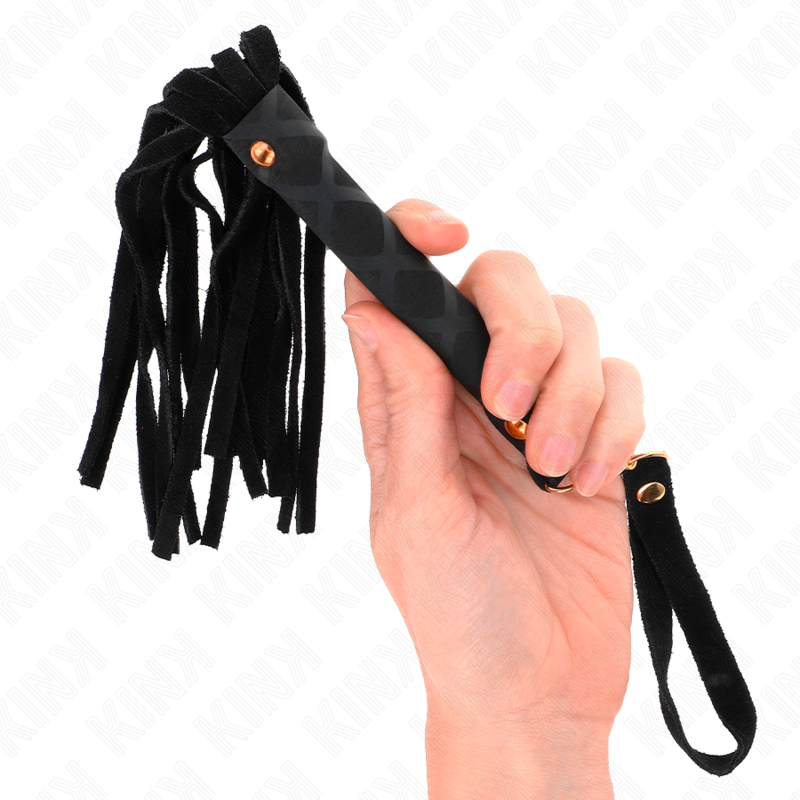 KINK - BLACK SUEDE MINI WHIP 30 CM – Bild 3