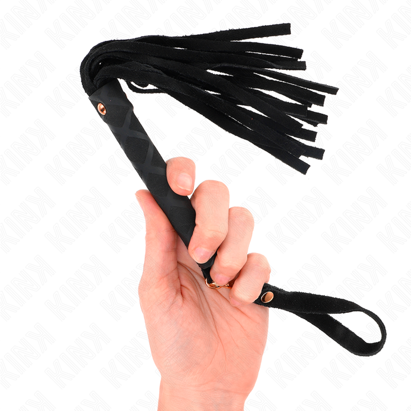 KINK - BLACK SUEDE MINI WHIP 30 CM – Bild 2