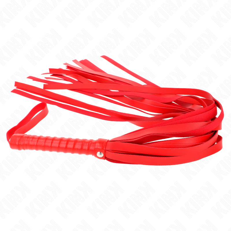KINK - RED SHORT HANDLE LONG TAIL WHIP 70 CM - Image 5