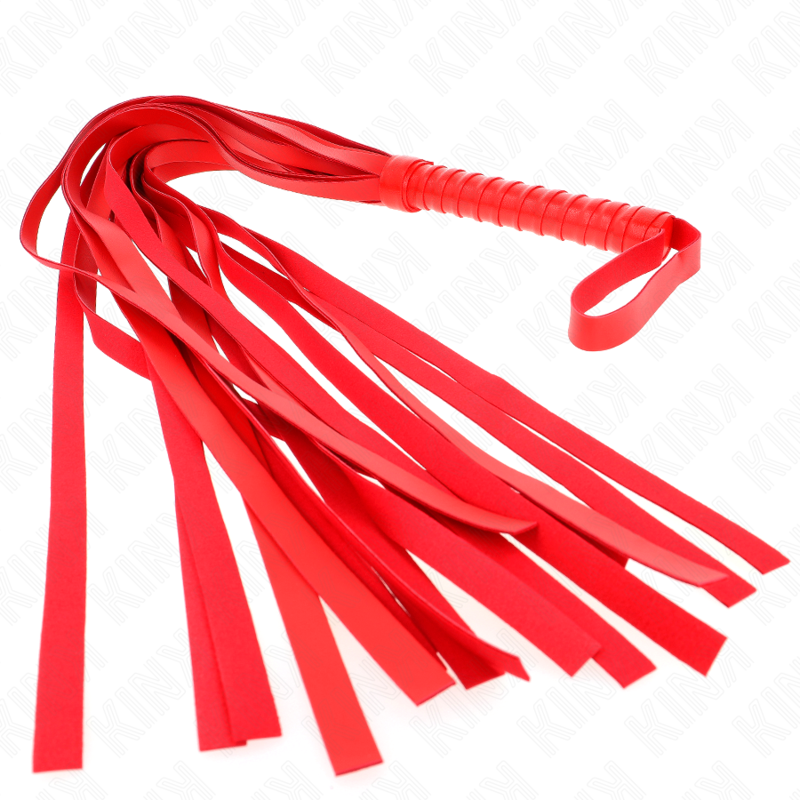 KINK - RED SHORT HANDLE LONG TAIL WHIP 70 CM - Image 4