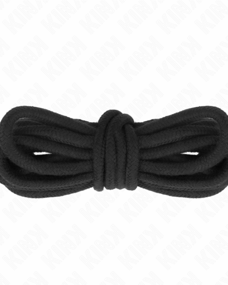 KINK - COTTON ROPE 10 METER BLACK