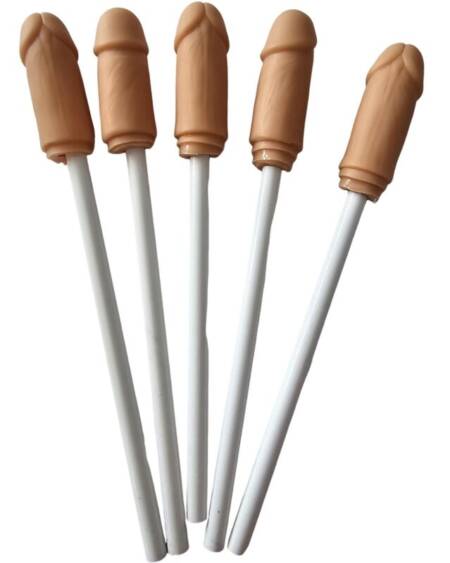 DIABLO PICANTE - 5 PENCILS WITH NATURAL PENIS TIP