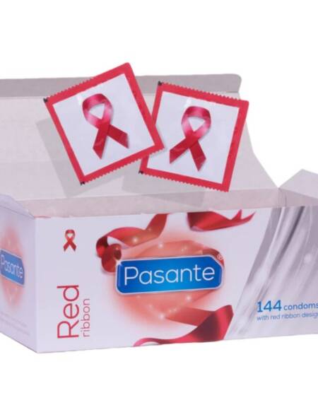 PASANTE - CONDOMS RED RIBBON 144 UNITS