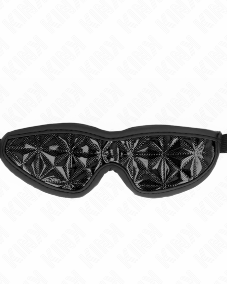KINK - BLACK DIAMOND PATTERN HEADBAND 20.5 x 6 CM